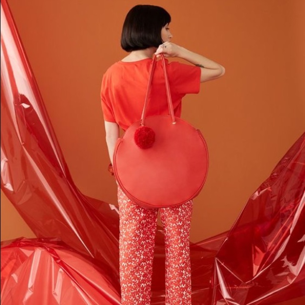 Ban.do red circle tote